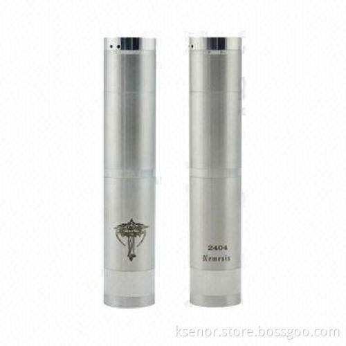 Nemesis Mod E-cigarette with Dry Battery, RoHS, CE Marks, 12-month Warranty
